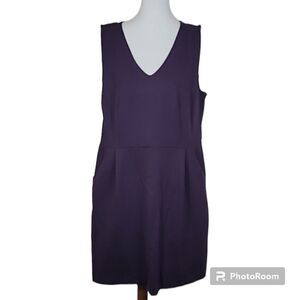 Maison Jules Plum Perfect midi dress NWT size XXL